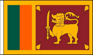 Sri Lanka Table Flags